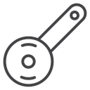 Pizza cutter 3 icon