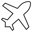 Plane Top View icon