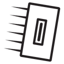 Plastering process icon