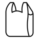 Plastic bag icon