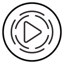 Play button icon