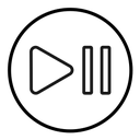 Play pause icon