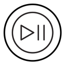 Play pause icon