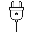 Plug 2 3 icon