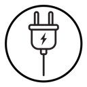 Plug adapter icon