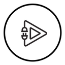 Plug and play icon