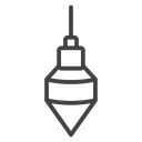 Plumb bob icon