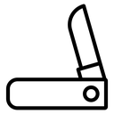 Pocket Knife Open Blade icon