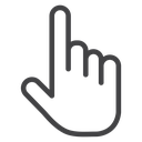 Pointing Hand Cursor icon