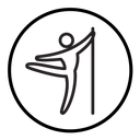 Pole dance icon