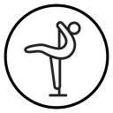 Pole dance icon