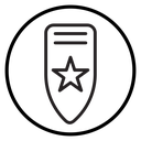 Police badge icon