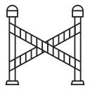 Police line icon