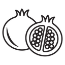 Pomegranate icon