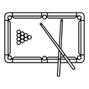 Pool Table Cues icon