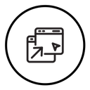 Pop up icon