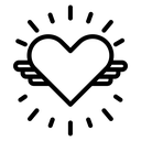 Positive emotion icon