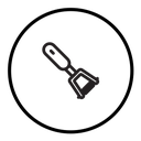 Potato peeler icon