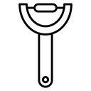 Potato peeler icon