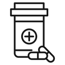 Prescription bottle icon