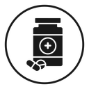 Prescription bottle icon