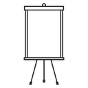 Presentation board icon