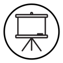 Presentation screen icon