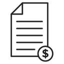 Price list icon