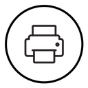 Print button icon