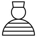 Prisoner Striped Uniform icon