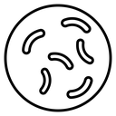 Probiotics bacteria icon