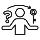 Problem solving skills icon