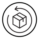 Product return Box icon