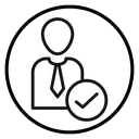 Profile check icon