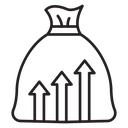 Profit growth icon