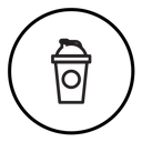 Protein shake icon
