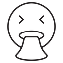 Puking emoji icon