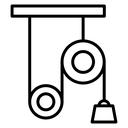 Pulley Block Weight icon