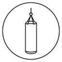 Punching bag icon