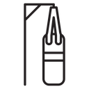 Punching bag icon