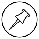 Push pin icon
