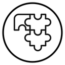 Puzzle Three Pieces icon