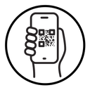 QR code scanning icon