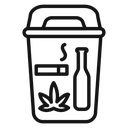Quitting bad habits icon