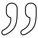Quote right icon