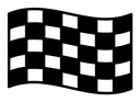 Race flag icon