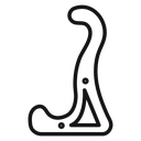 Rack for violin icon