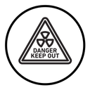 Radiation Hazard Keep Out icon