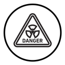 Radiation Hazard Keep Out icon