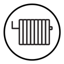 Radiation icon